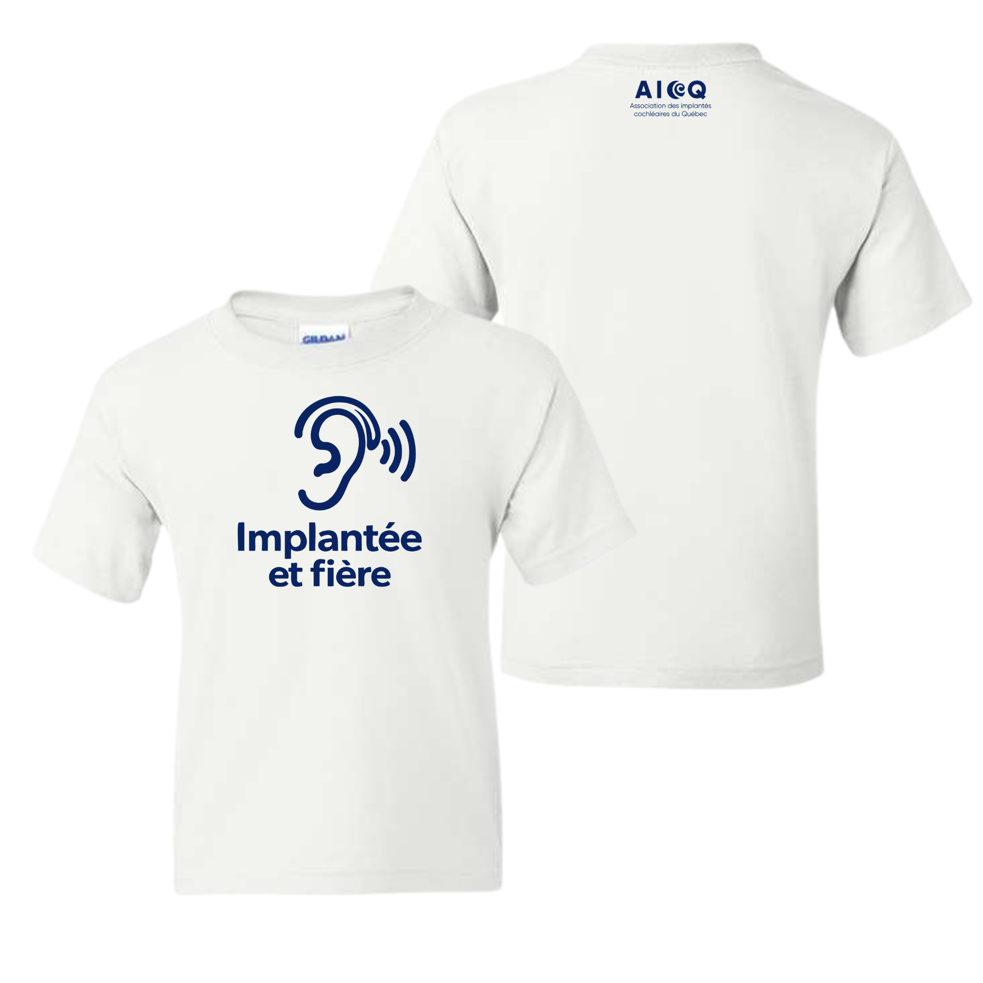 T-Shirt - (Enfant-Féminin) Implantée et fière