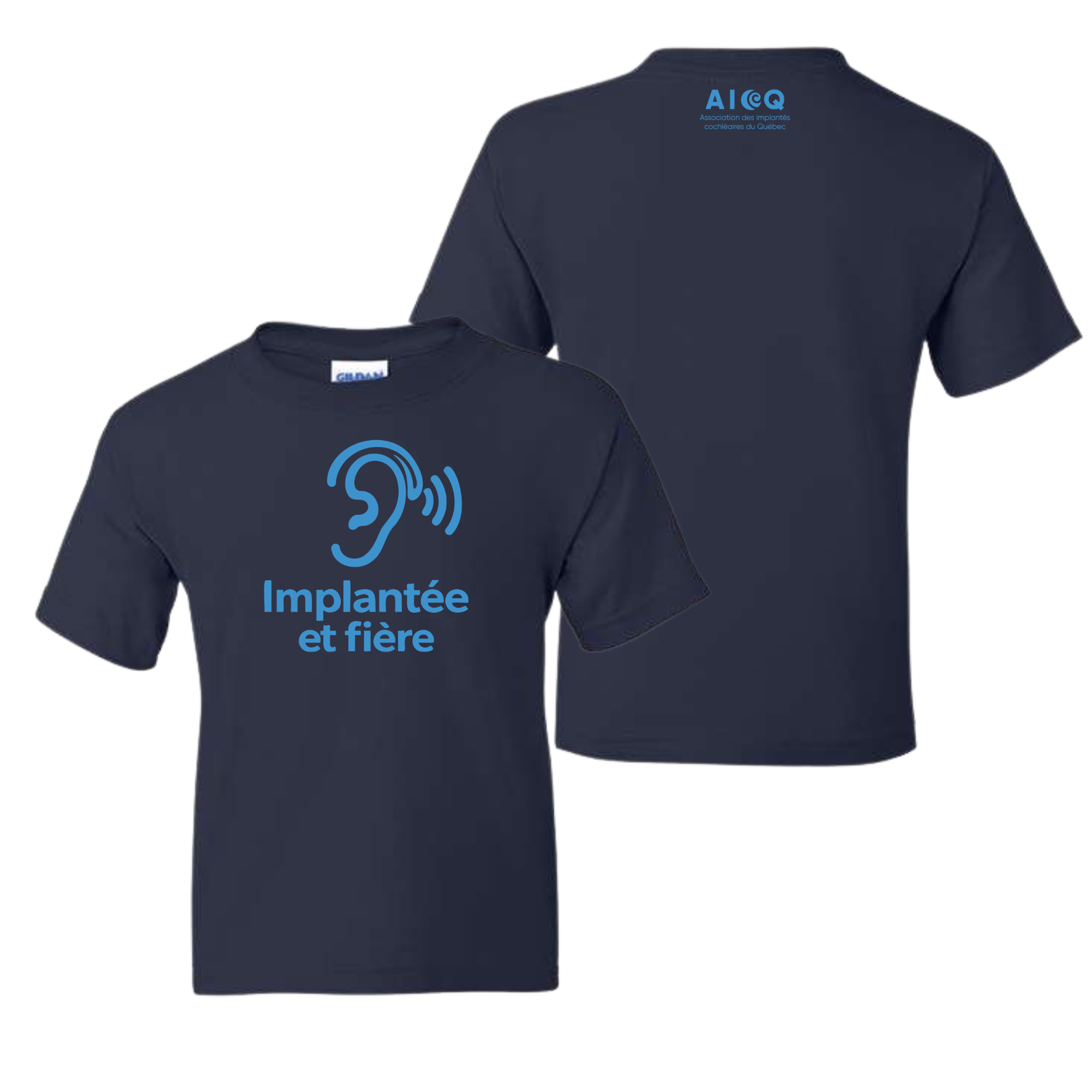 T-Shirt - (Enfant-Féminin) Implantée et fière