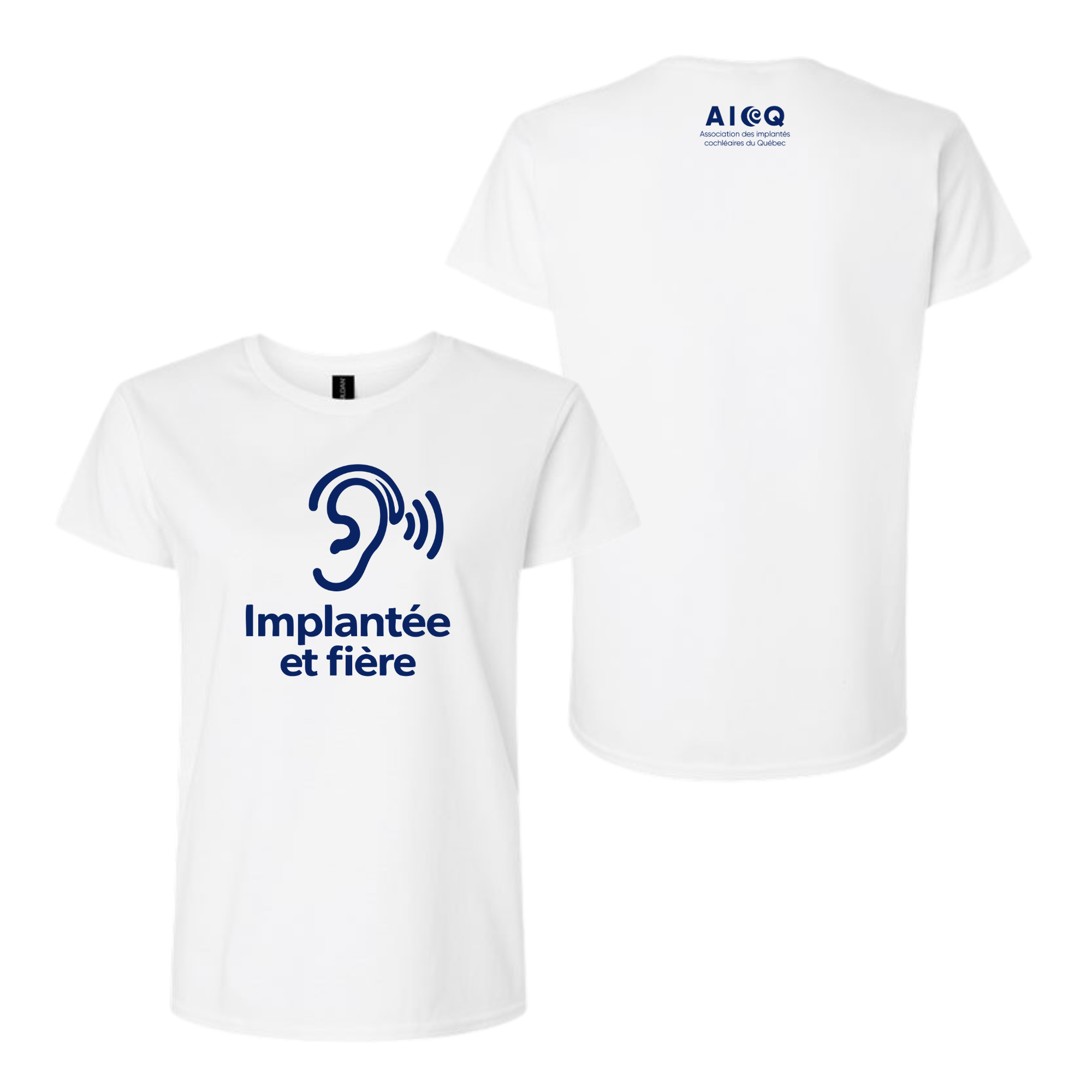 T-Shirt (Femme) - Implantée et fière