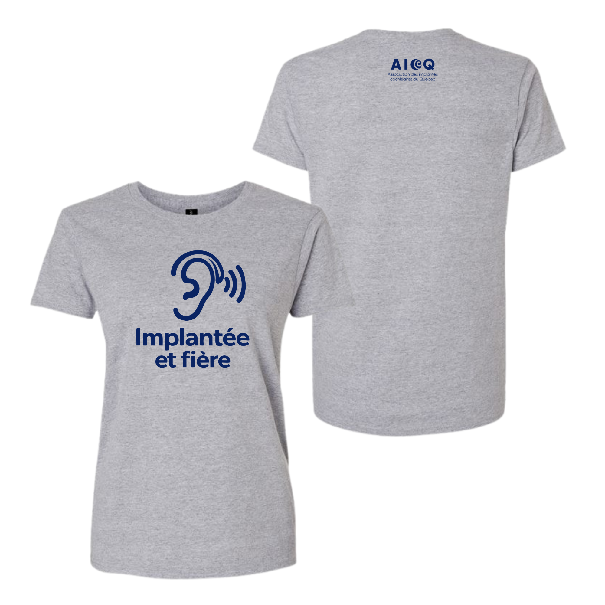T-Shirt (Femme) - Implantée et fière